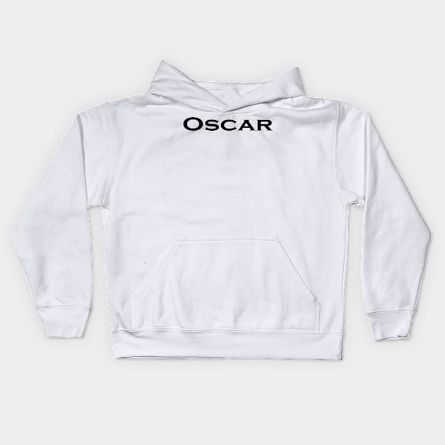 Oscar Name Kids Hoodie by ProjectX23Red